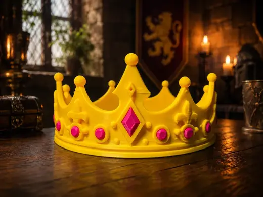 Royal Princess Crown – Kids Wearable Costume Crown