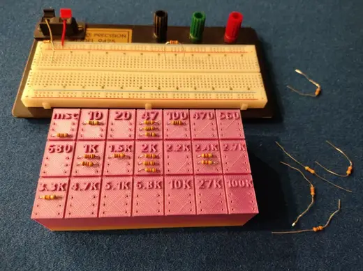 Resistor Depot - Resistor Organizer
