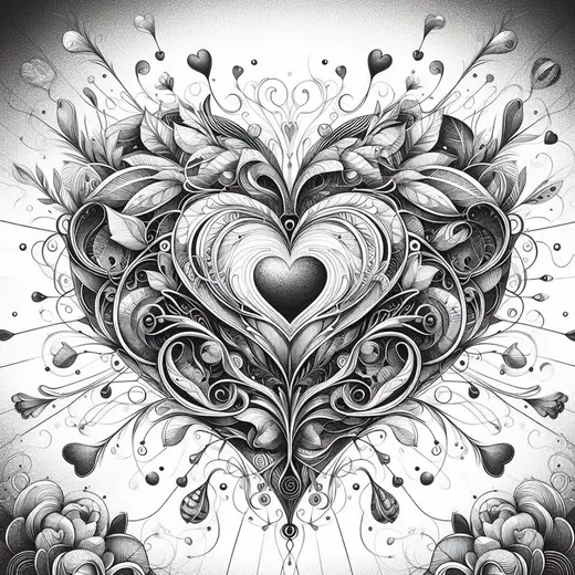 Valentines Heart Hueforge Art NO AMS Needed