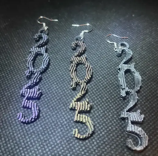New Year 2025 Earring