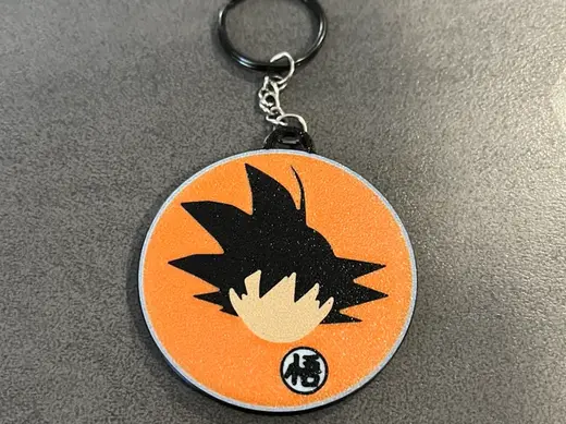 Goku from Dragon Ball keychain