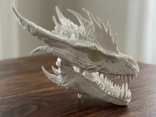 Craneo de Dragon Moondancer de House of the Dragon