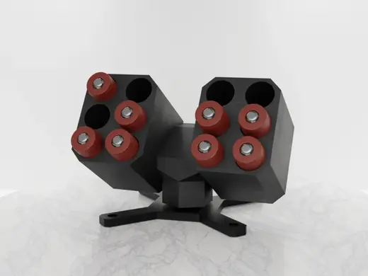 AA Battery Holder / Dispenser
