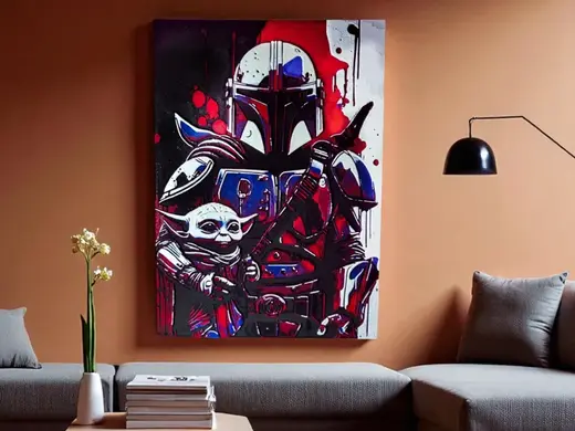 Hueforge Mandalorian & Grogu - American Style
