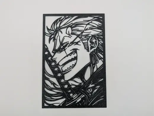 Zoro Wall Art / Roronoa Zoro Wall Art