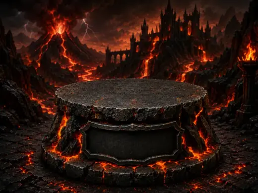Volcanic Premium Display Pedestal