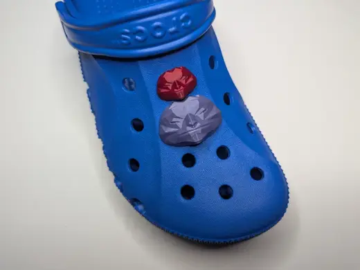 Crocs Charm / Jibbitz Buddha Boy Low Poly