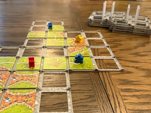 Carcassone 2x2 Magnetic Tray and Tray Holder
