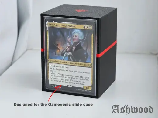 100 card deckbox for Commander: "The Shield"