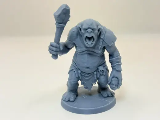 Orc Warlord, Banner & War Troll - 32mm Fantasy