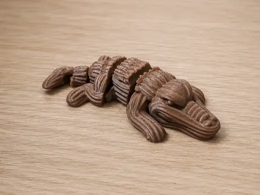 Flexi Chocolate Crocodile