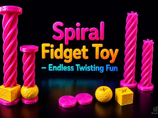 Spiral Fidget Toy – Endless Twisting Fun