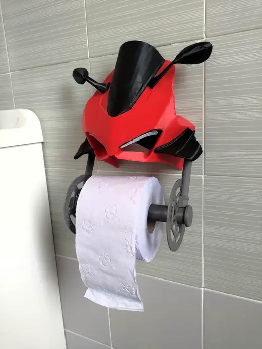 Ducati Panigale V4R Toilet Paper Holder