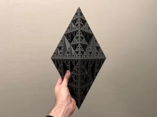 Sierpiński Triangular Bipyramid Fractal | Level 6