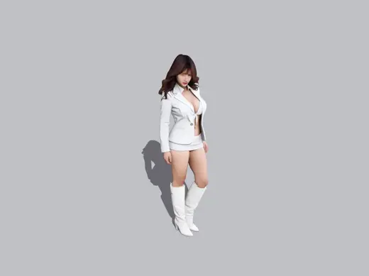 手办模型美女模特