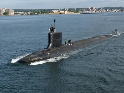 Virginia Class submarine magnets