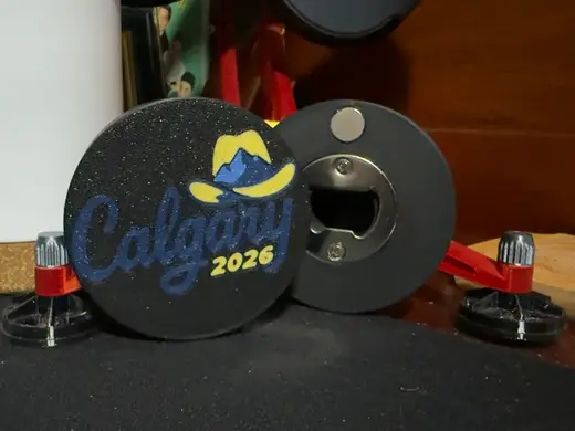 Calgary International Convention Bottle Opener
