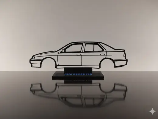 Silhouette Alfa Romeo 155
