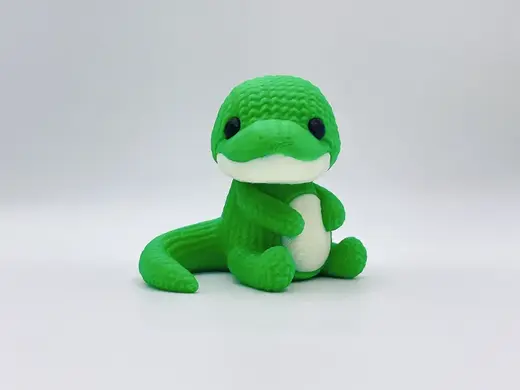 Knitted Lizard