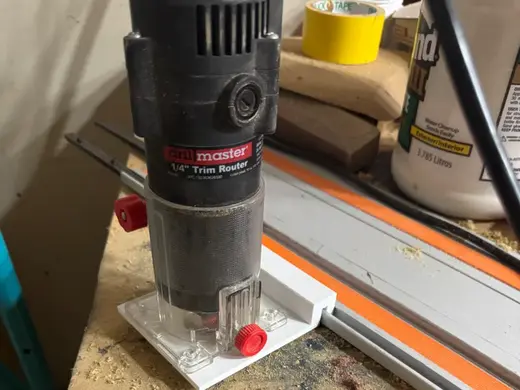 Drill Master Router Plate for Wen Tracksaw