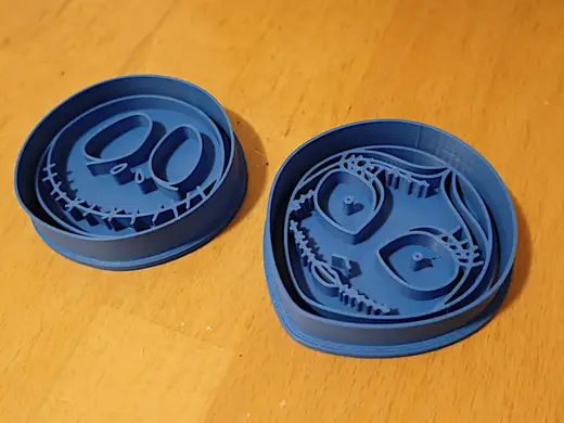 Jack and Sally Cookie Cutters