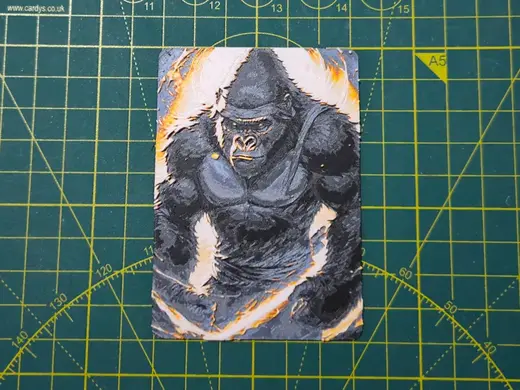 MTG Commander Deck Box inlay Gorilla Hueforge