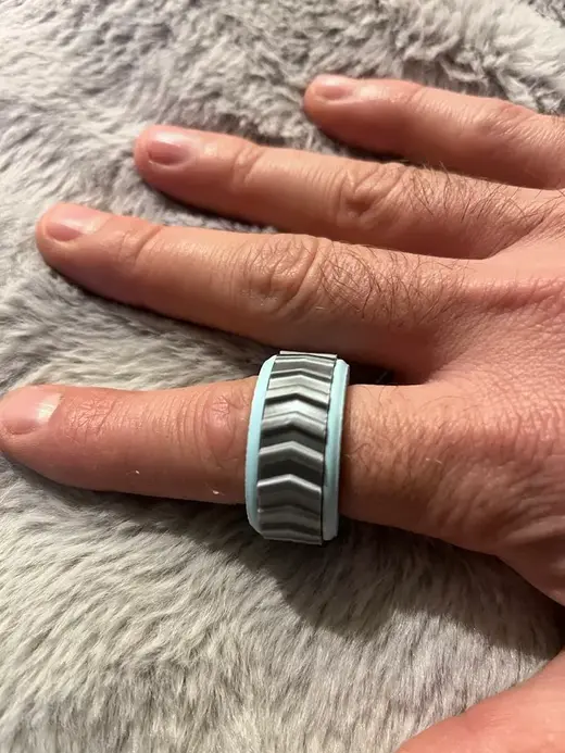 Fidget Ring clic clac sound motor