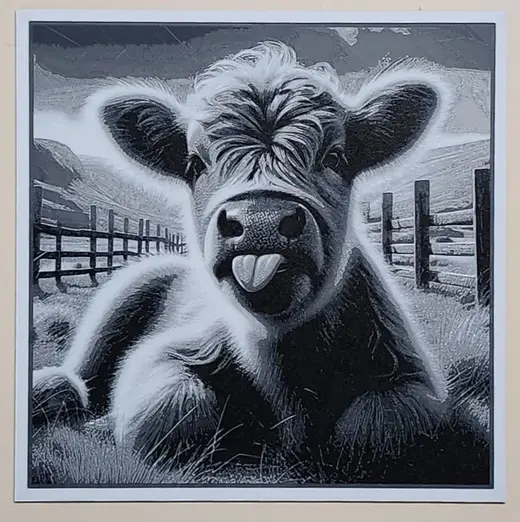 Highland Baby Calf V1 (hueforge)