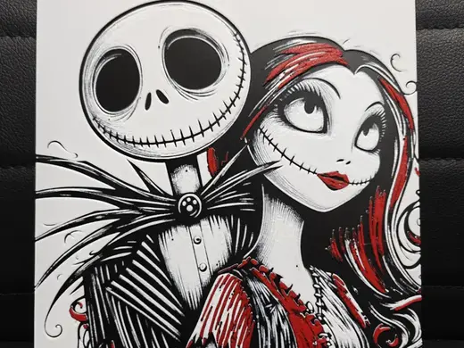 Jack and Sally Nightmare Before Christmas
