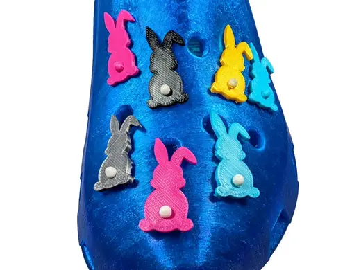 Cute Bunny Croc Shoe Charm (Jibbitz)