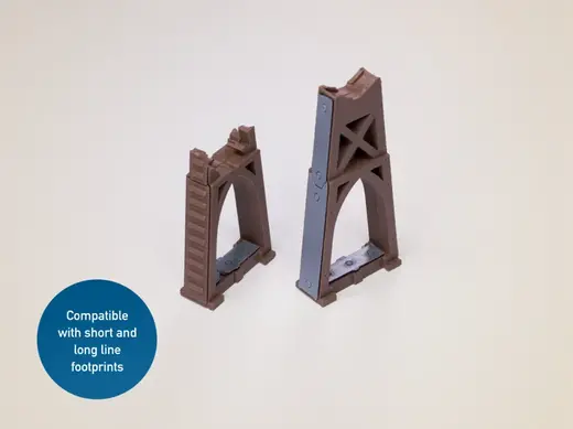 40K 11th Edition Footprint Accs - Conduit Struts