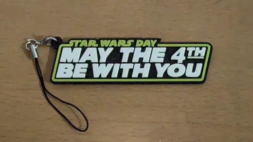 May the 4th Be With You Key Chain