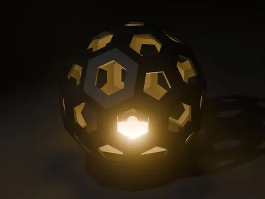 Spherical Geometirc Tea Light Holder