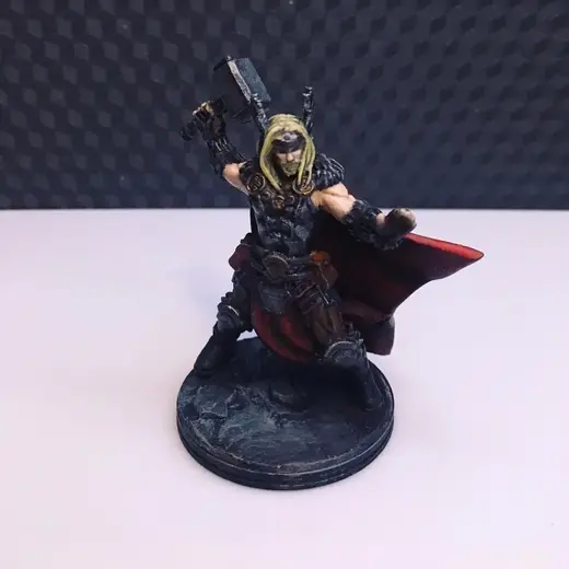 dnd Thor god barbarian or viking miniature