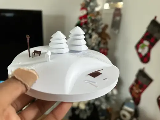 Christmas Snow Scene