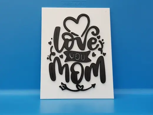 Love you Mom – Decorative Sign
