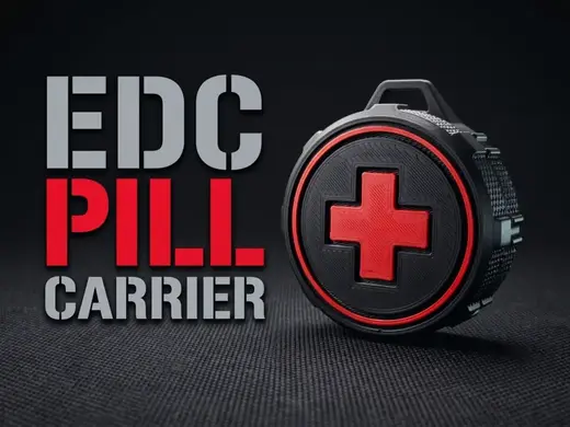 EDC Pocket Vault - Pill Carrier IP67 MK1