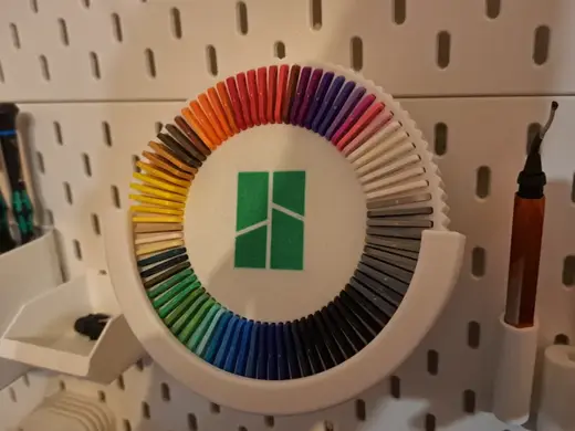 Spinning Filament box ikea skadis (easy version)