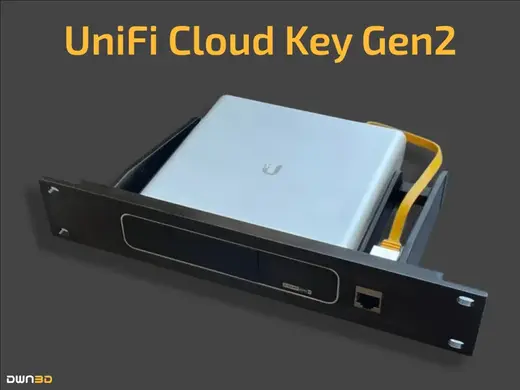UniFi CloudKey Gen2 with KeyStone - 10" Rack mount