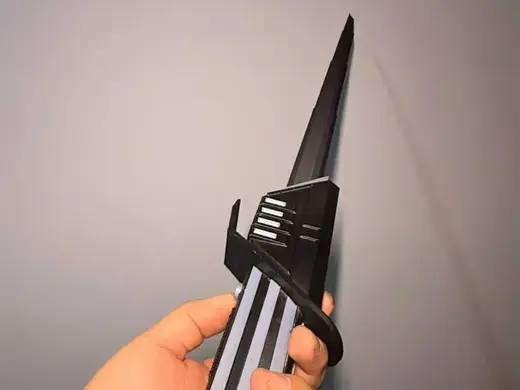 Darksaber (The Mandalorian) with retractable blade