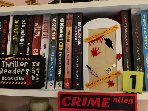 Book Nook Thriller Door