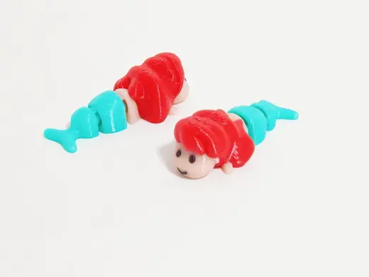 Articulated Pocket Pets – Cute Mermaid