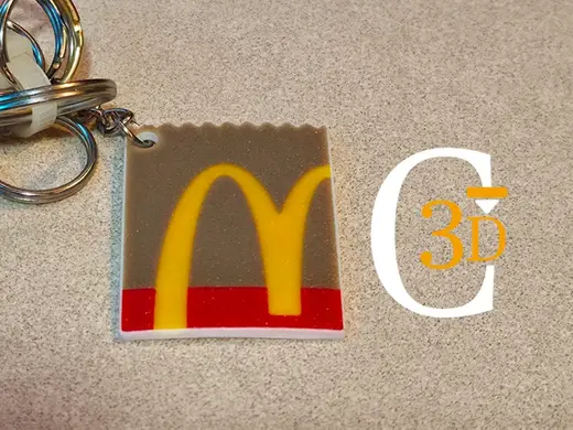 Llavero Bolsa C McDonald's - McD