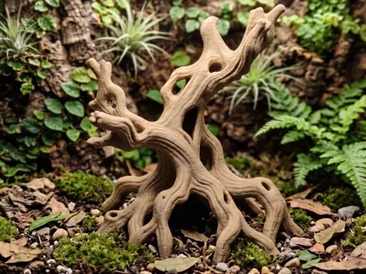Natural Aquarium Terrarium Driftwood Tree Cave