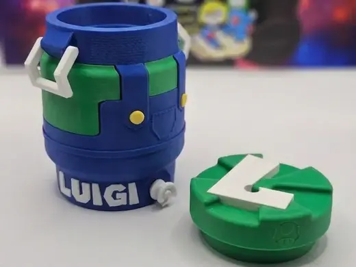 Luigi (American) 12oz can holder