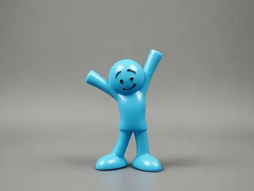 欢呼hooray火柴人-表情小人偶模玩摆件儿童认知情绪认知小人