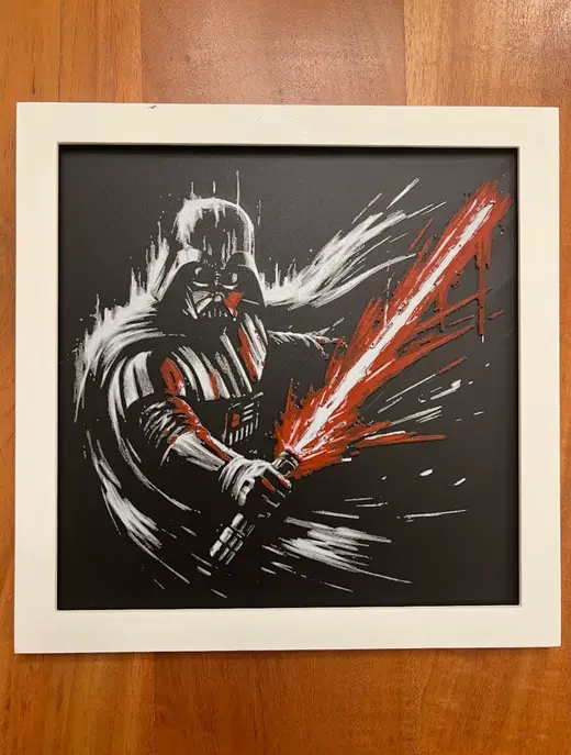 Darth Vader with Red Lightsaber(Black)