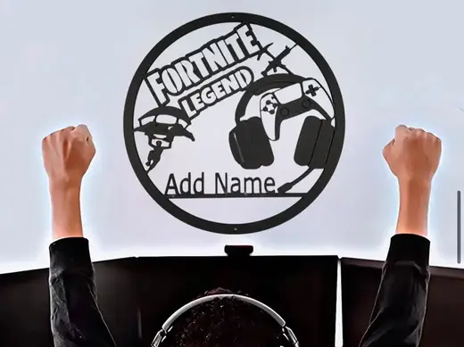 Fortnite Legend PS5 Gaming Sign