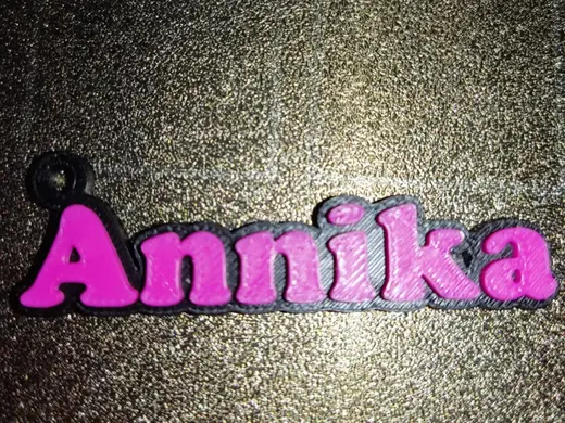 Schlüsselanhänger-Annika