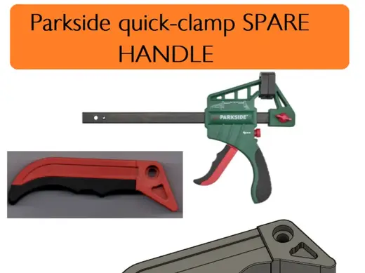 Handle - quick clamp - parkside (spare part)